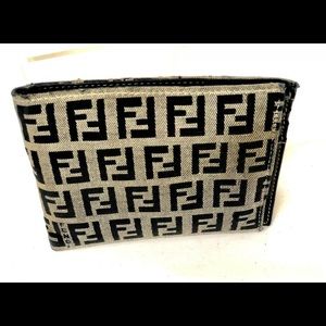 SOLD Authentic Fendi bifold wallet